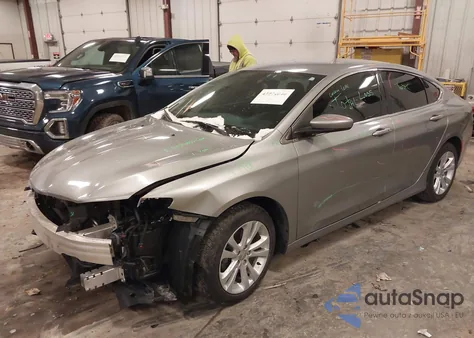 2015 Chrysler 200 Limited from USA, damaged, VIN 1C3CCCAB7FN729215